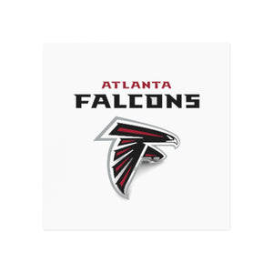 Atlanta Falcons Square Magnet