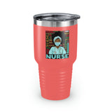 Black Nurse Ringneck Tumbler, 30oz