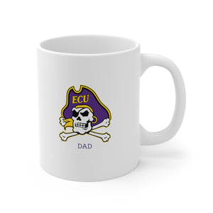 East Carolina Dad Ceramic Mug 11oz