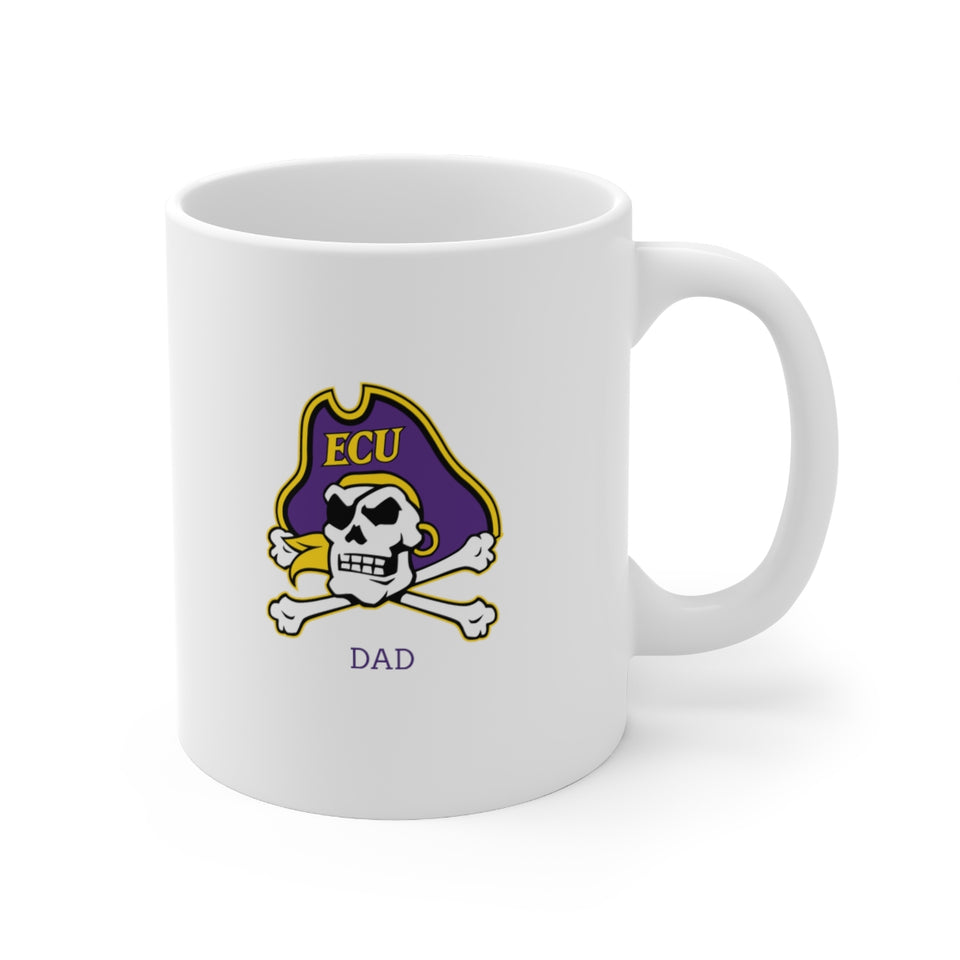 East Carolina Dad Ceramic Mug 11oz