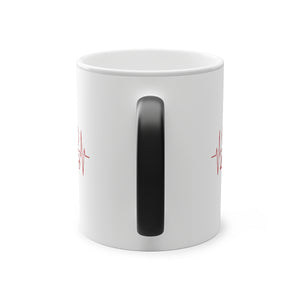 Delta Heartbeat Magic Mug, 11oz
