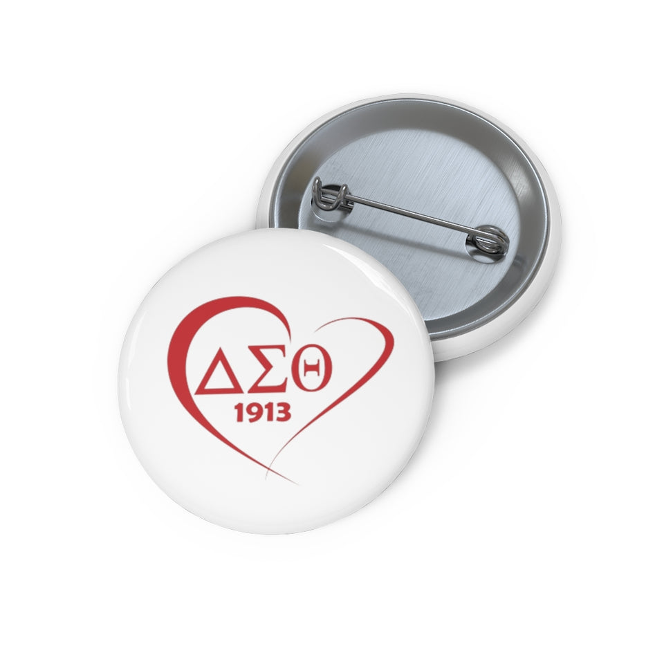 Delta Sigma Theta Custom Pin Buttons