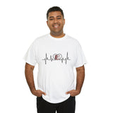 Alabama A&M Heartbeat Unisex Heavy Cotton Tee