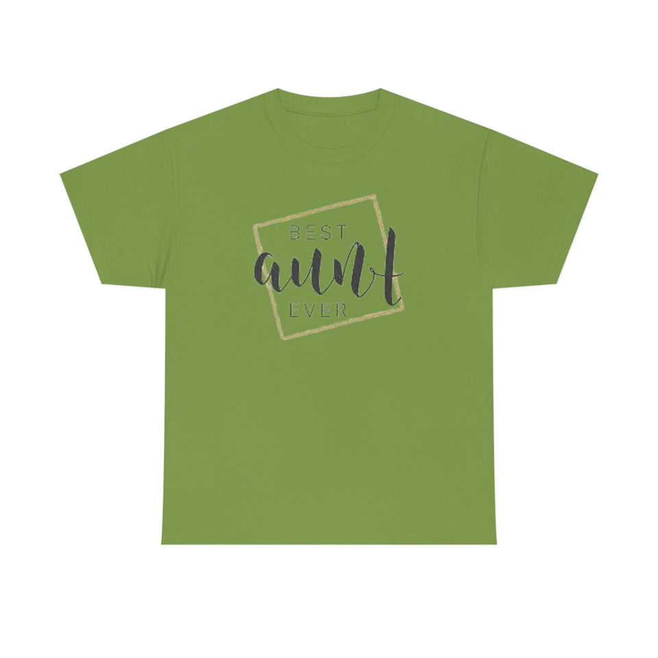 Best Aunt Ever Unisex Heavy Cotton Tee