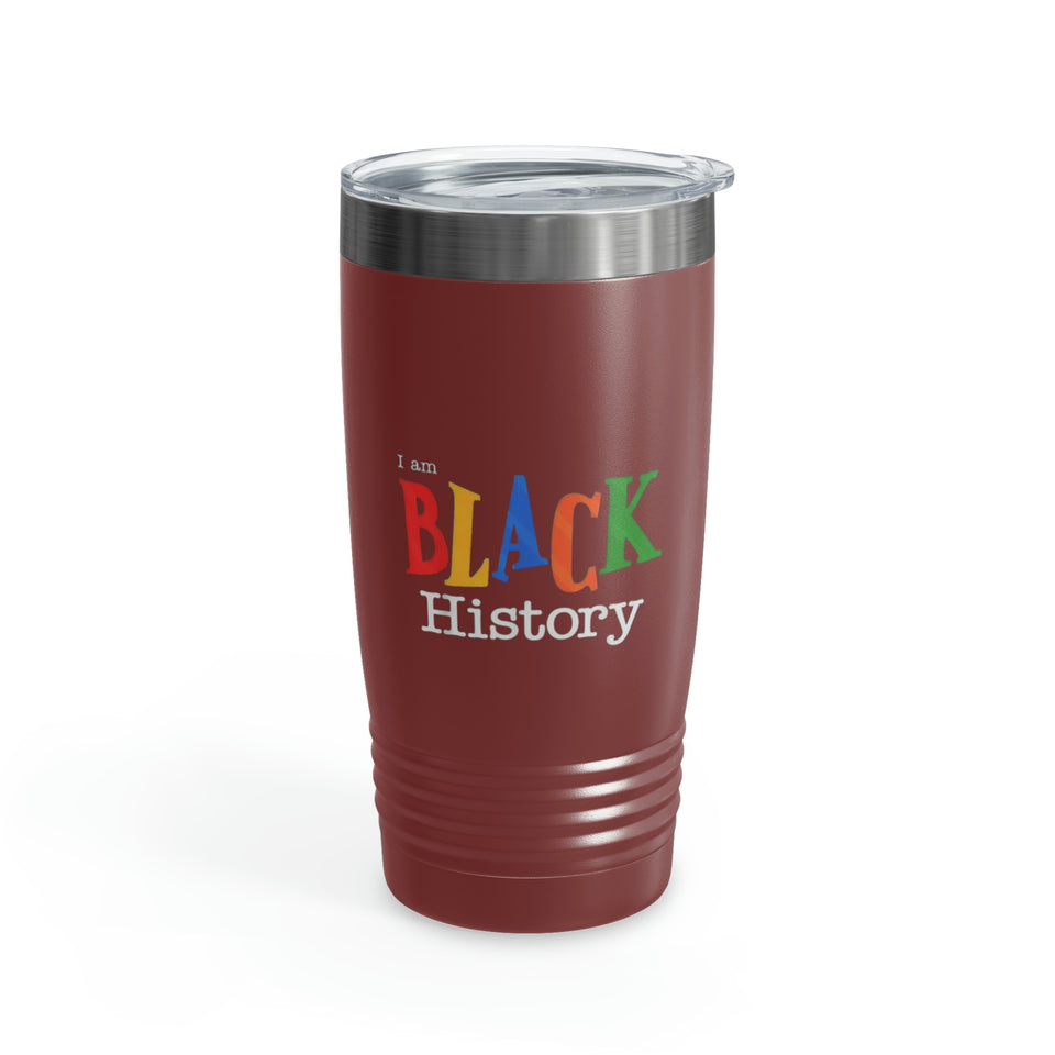 I Am Black History Ringneck Tumbler, 20oz