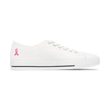 Breast Cancer Awareness Low Top Sneakers