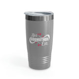 Best Godmother Ever Ringneck Tumbler, 20oz