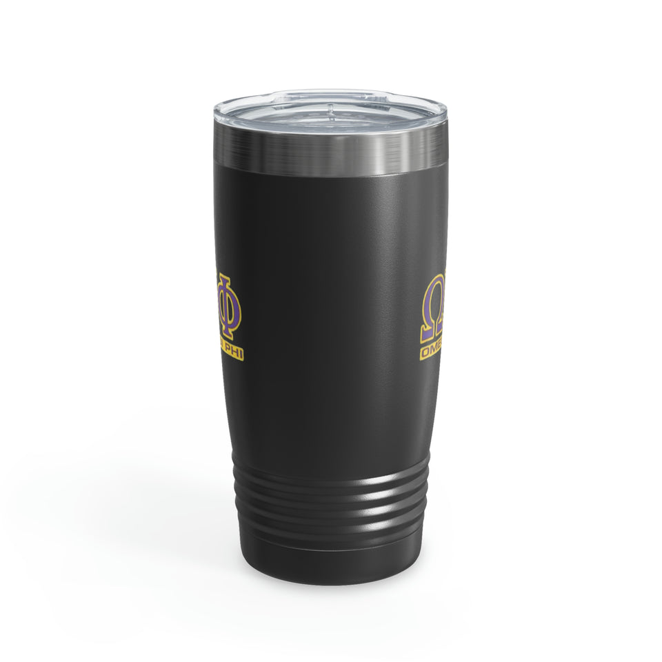 Omega Psi Phi Ringneck Tumbler, 20oz