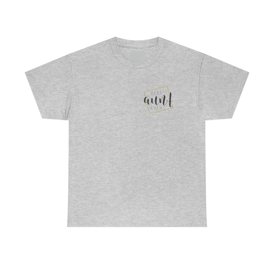 Best Aunt Ever Unisex Heavy Cotton Tee
