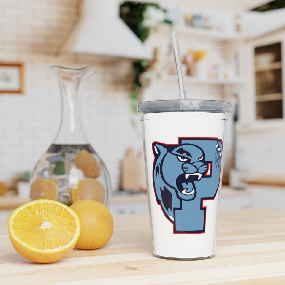 Piedmont HS Plastic Tumbler with Straw