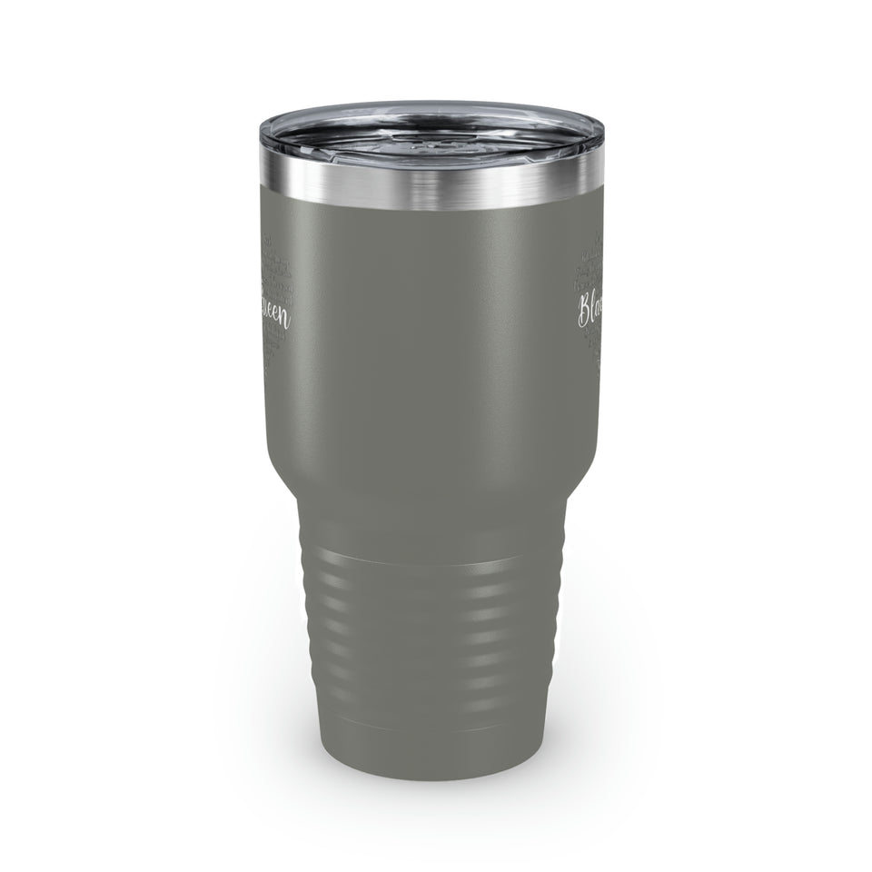 Black Queen Ringneck Tumbler, 30oz