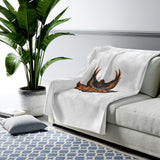 Rocky River Velveteen Plush Blanket