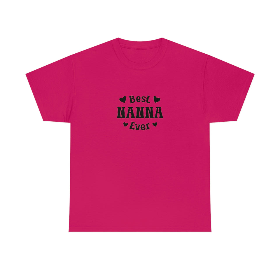 Best Nanna Ever Unisex Heavy Cotton Tee