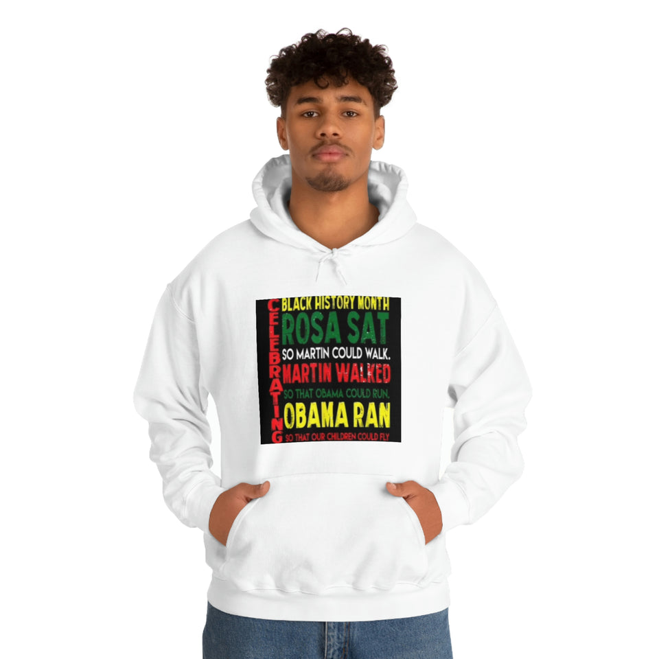 Celebrating Black History Month Unisex Heavy Blend™ Hooded Sweatshirt