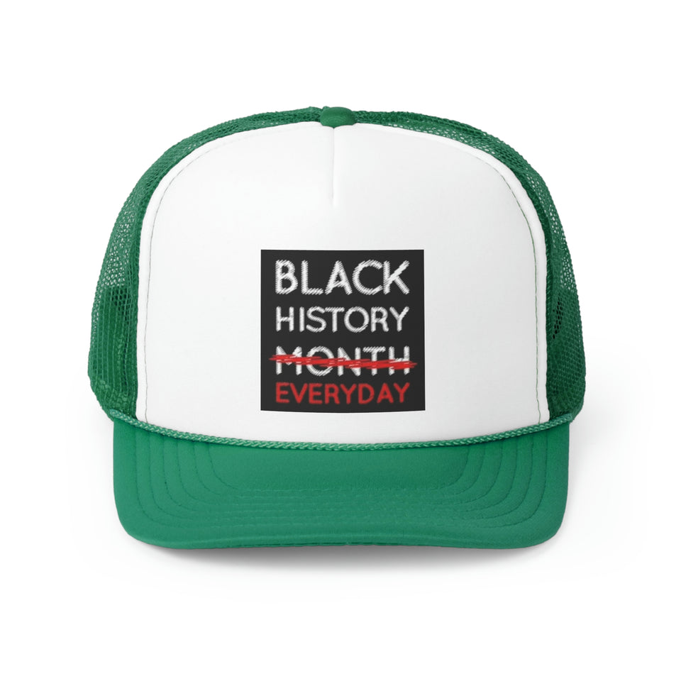 Black History Everyday Trucker Caps