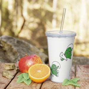 Ashbrook Plastic Tumbler with Straw