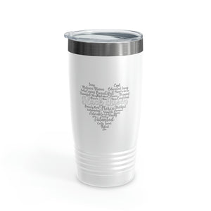 Black Queen Ringneck Tumbler, 20oz