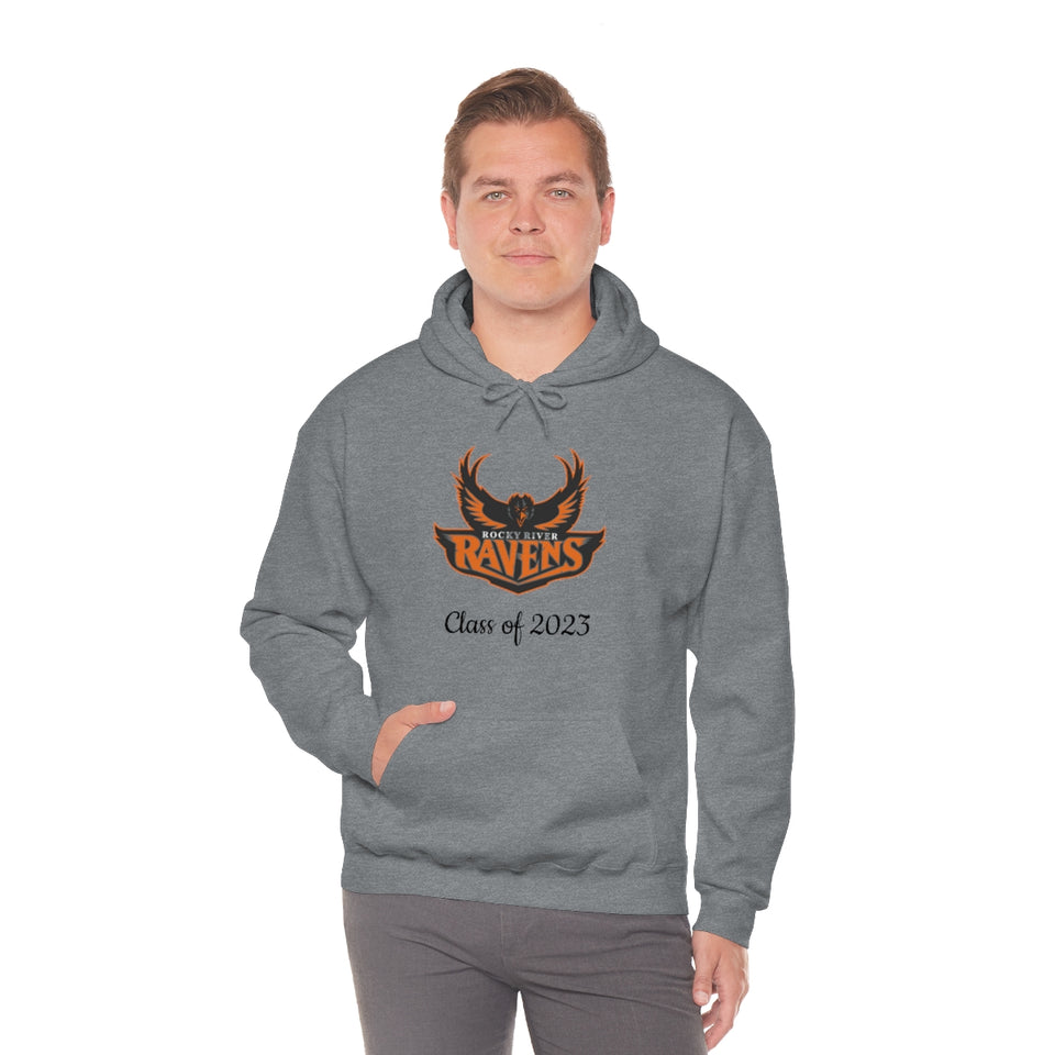 Rocky River Class of 2023 Unisex Heavy Blend™ Hooded Sweatshirt