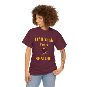 H*ll Yeah! Boston College Senior Unisex Heavy Cotton Tee