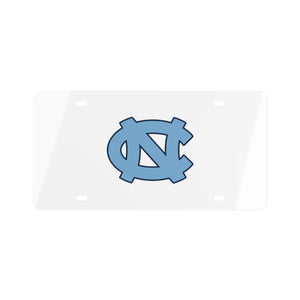 UNC License Plate