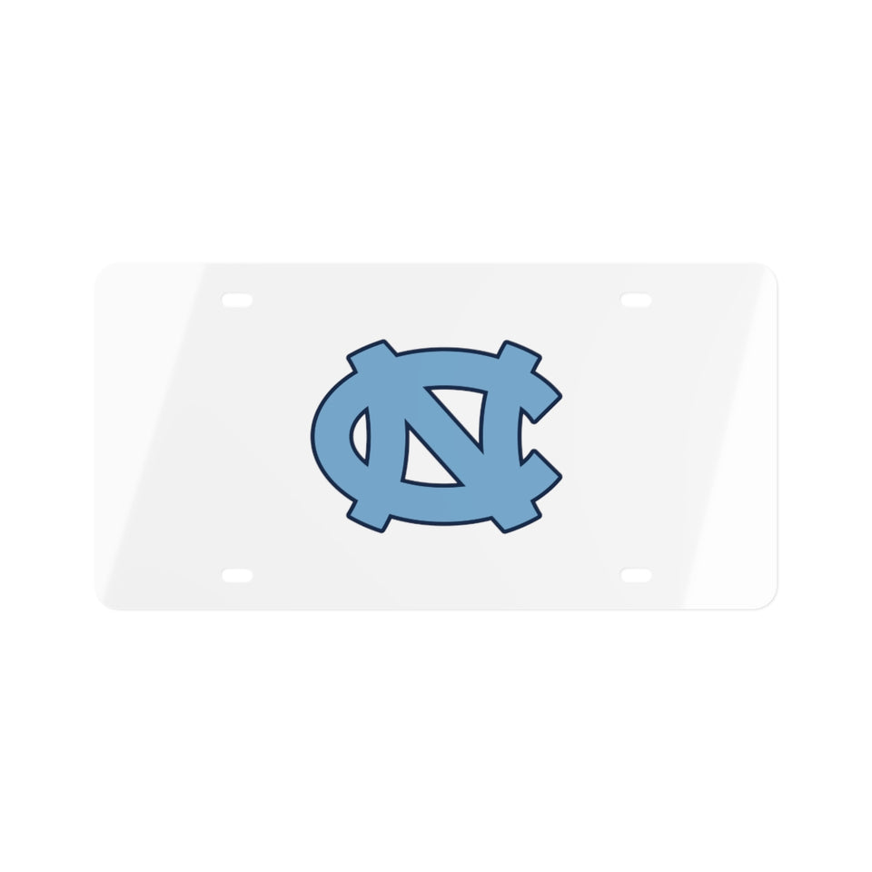 UNC License Plate