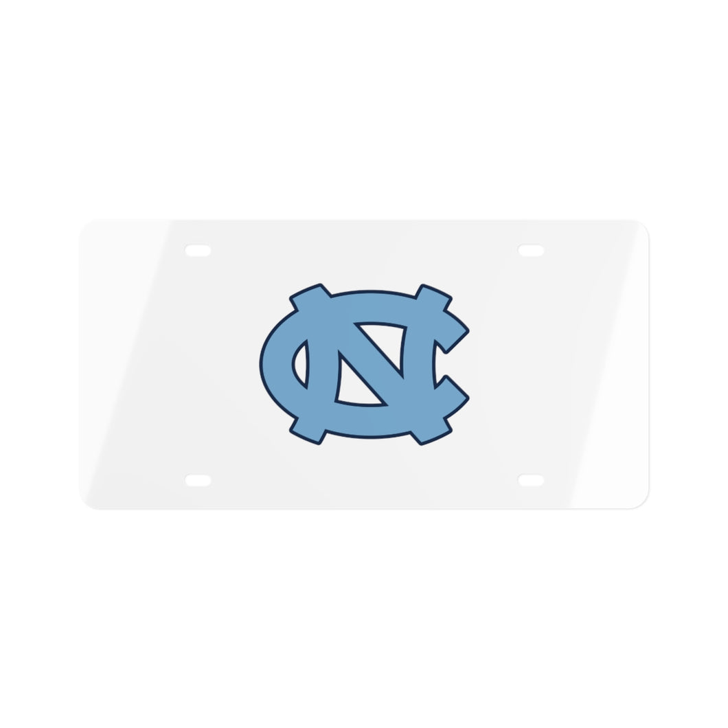 UNC License Plate