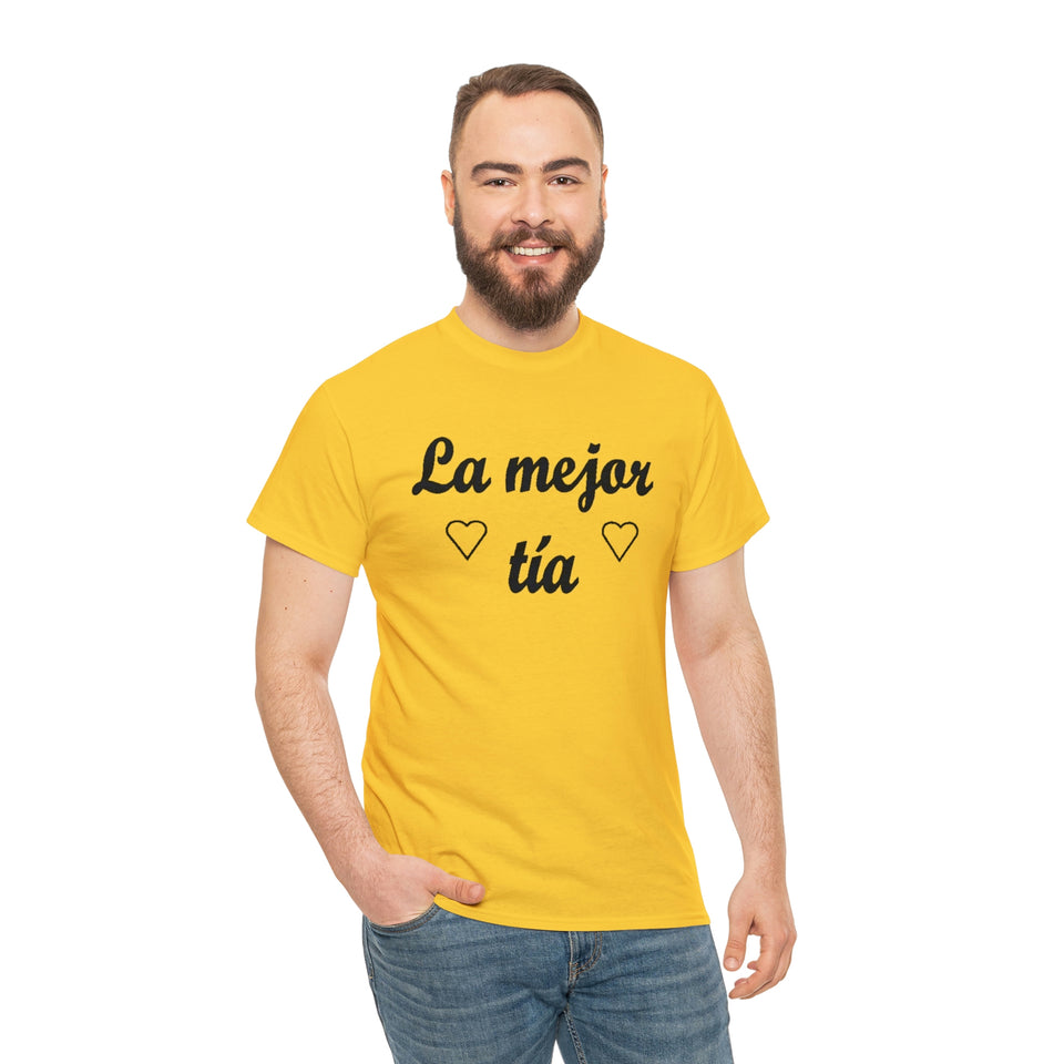 Best Tia Spanish Unisex Heavy Cotton Tee