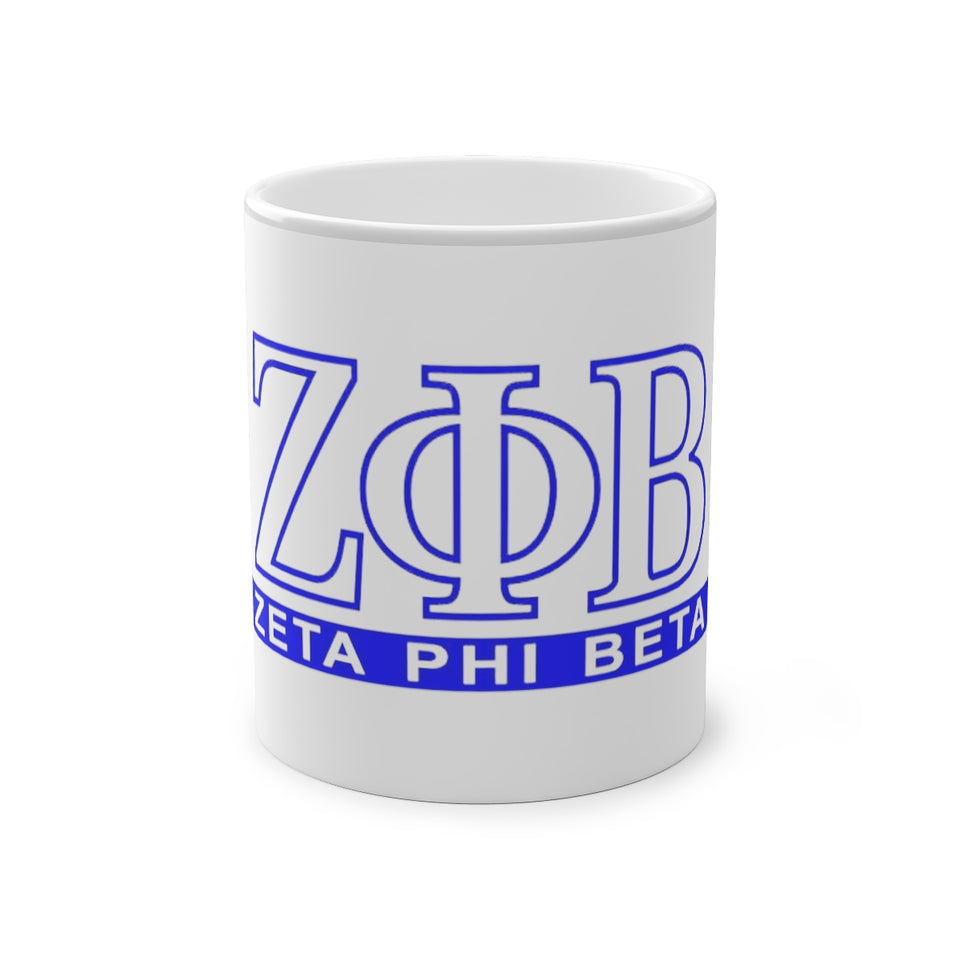 Zeta Phi Beta Magic Mug, 11oz