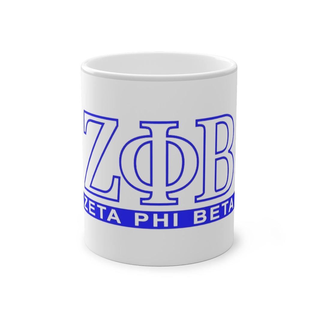 Zeta Phi Beta Magic Mug, 11oz