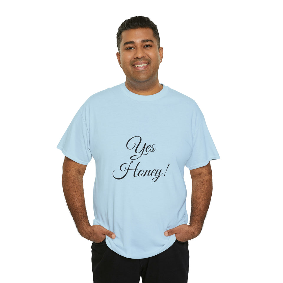 Yes Honey Unisex Heavy Cotton Tee