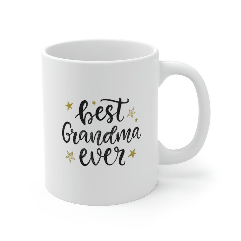 Best Grandma Ever Ceramic Mug 11oz