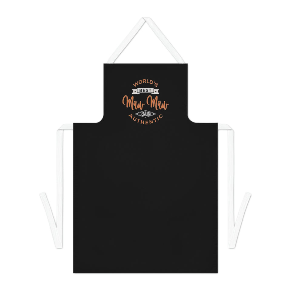 Worlds Best Maw Maw Adult Apron (AOP)