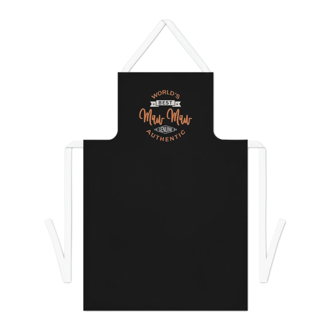 Worlds Best Maw Maw Adult Apron (AOP)