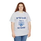 H*ll Yeah! Fayetteville State Broncos Senior Unisex Heavy Cotton Tee
