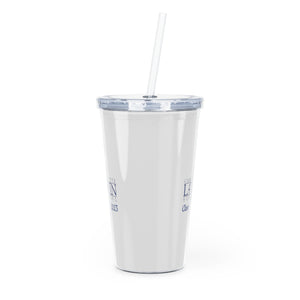 Charlotte Latin Class of 2023 Plastic Tumbler with Straw