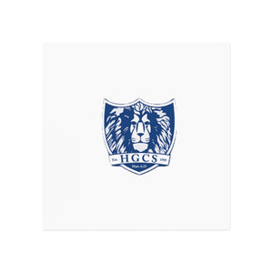 Hickory Grove Christian Square Magnet
