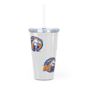 Marvin Ridge HS Plastic Tumbler with Straw