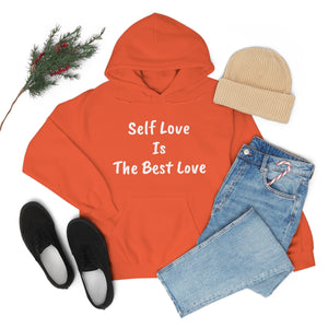 Self Love Is The Best Love Unisex Heavy Blend™ Hooded Sweatshirt