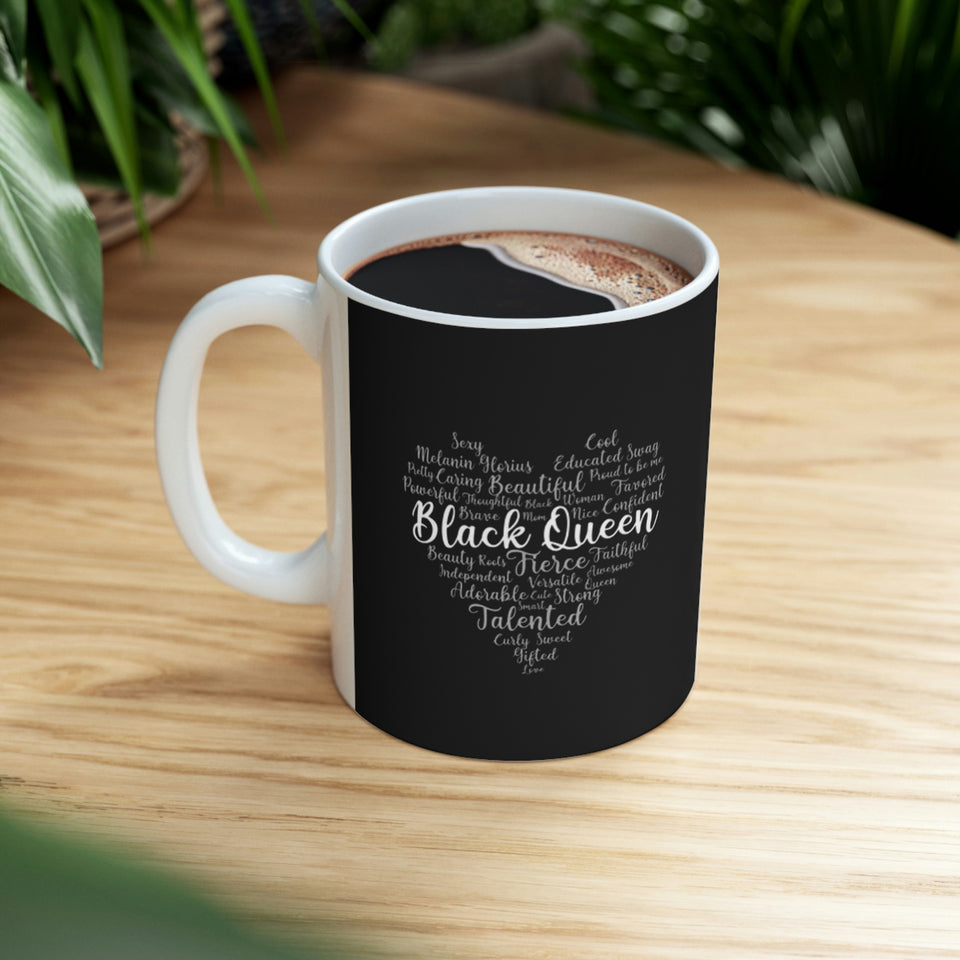 Black Queen Ceramic Mug 11oz