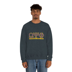 Omega Psi Phi Unisex Heavy Blend™ Crewneck Sweatshirt