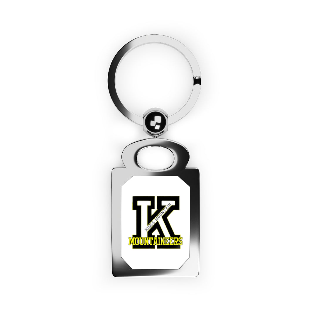 Kings Mountain High School Rectangle Photo Keyring