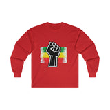 Black Fist Ultra Cotton Long Sleeve Tee