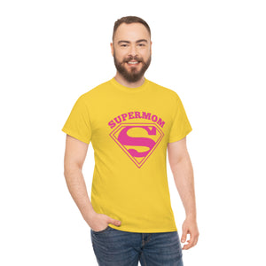 Super Mom Unisex Heavy Cotton Tee
