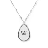 Class of 2023 Oval Necklace