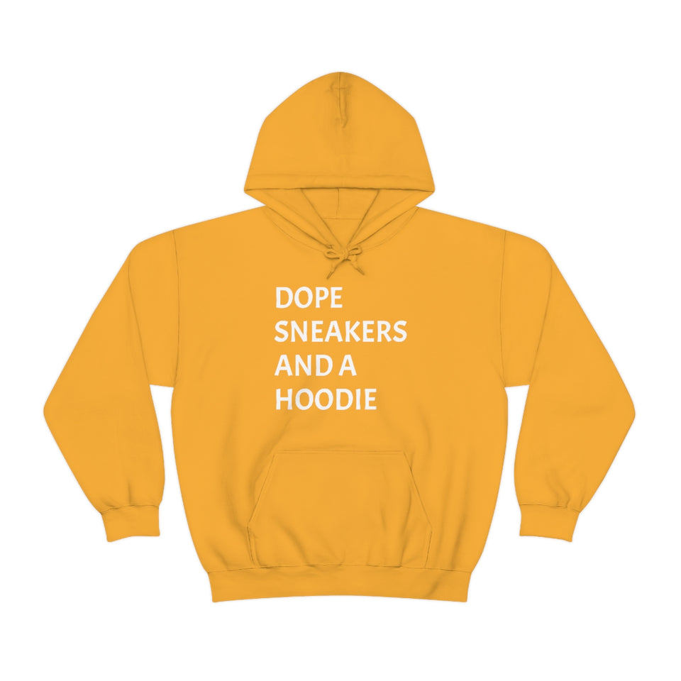 DOPE SNEAKERS AND A HOODIEUnisex Heavy Blend™ Hooded Sweatshirt