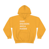 DOPE SNEAKERS AND A HOODIEUnisex Heavy Blend™ Hooded Sweatshirt