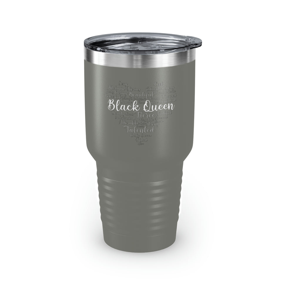 Black Queen Ringneck Tumbler, 30oz