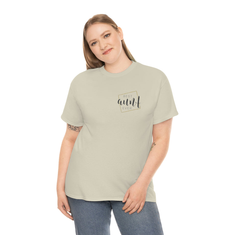 Best Aunt Ever Unisex Heavy Cotton Tee