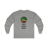 Black Barbers Matter Long Sleeve Tee