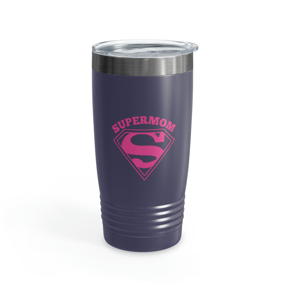 Super Mom Ringneck Tumbler, 20oz